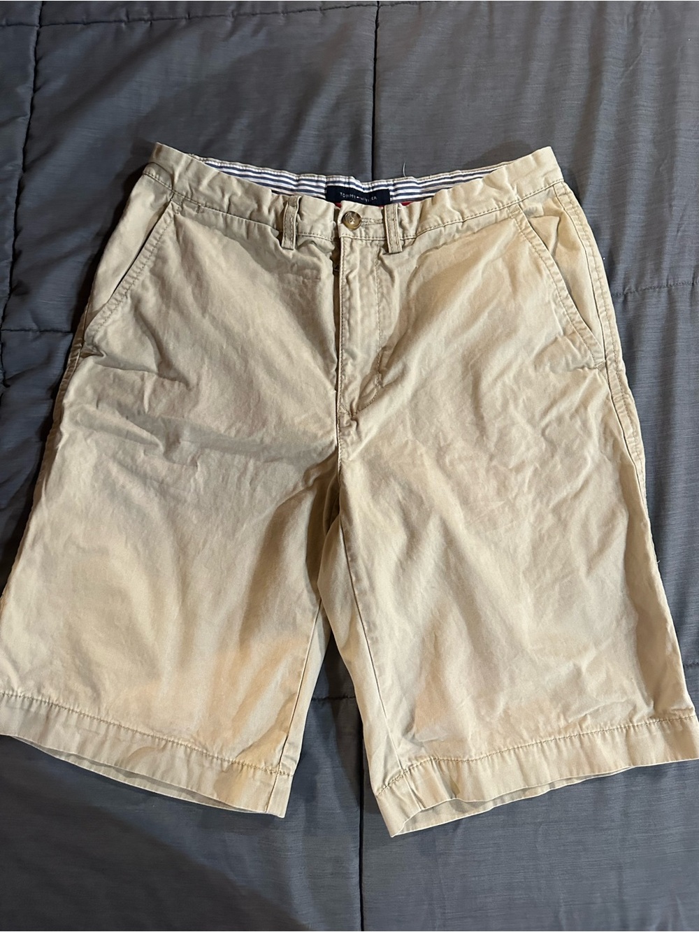 Men's Tommy Hilfiger Classic Khaki Cotton Shorts